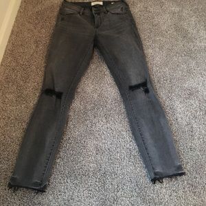 Pacsun black/gray washed jeans